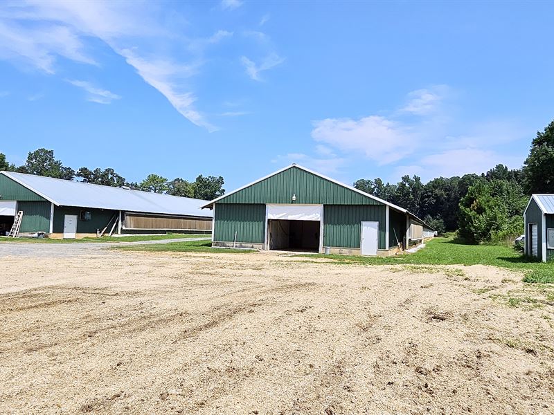 Breeder Farm with 6 Houses : Calhoun : Gordon County : Georgia