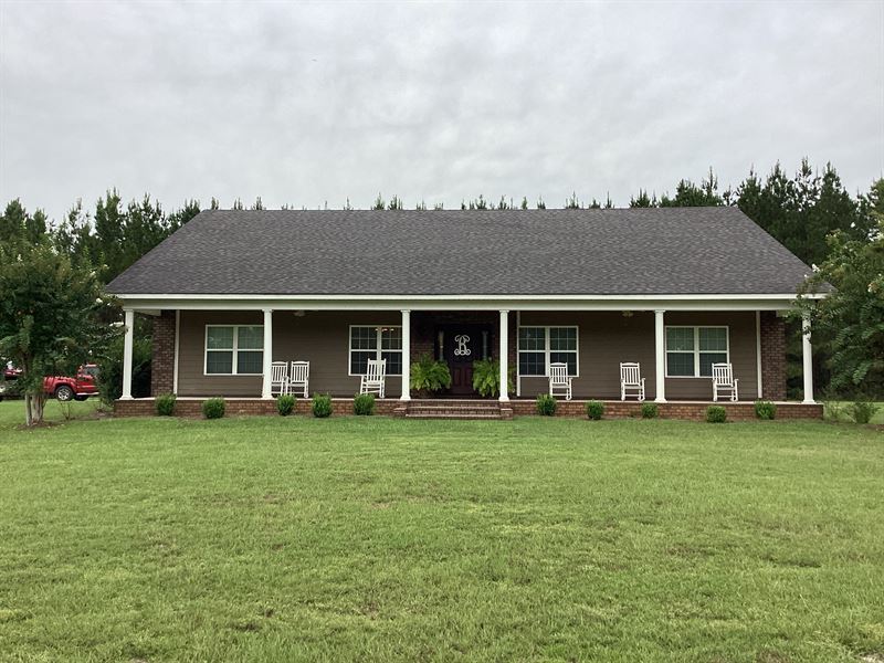 Old Brantley Luverne House & Land : Brantley : Crenshaw County : Alabama