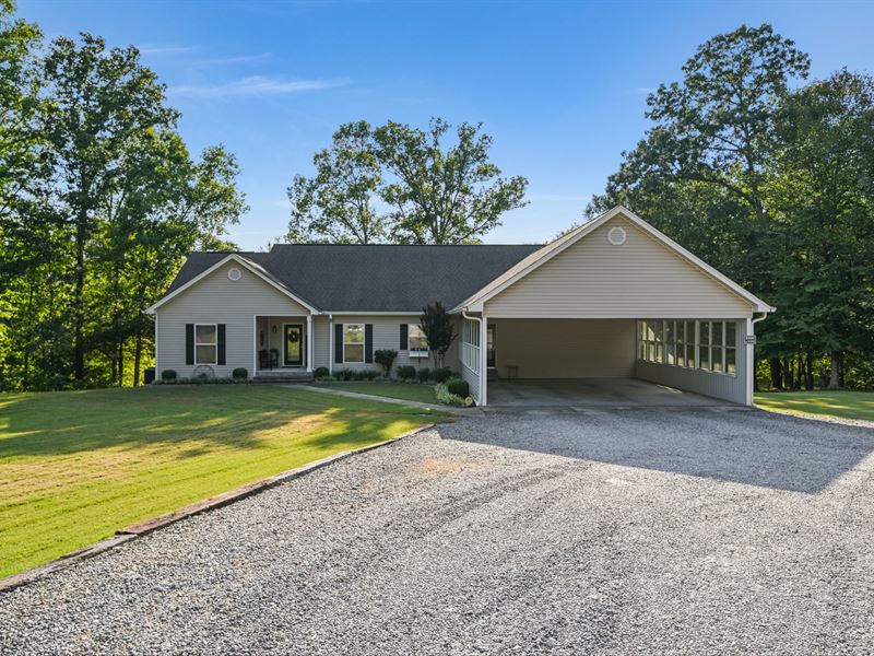 Home on Elkahatchee Creek 25 Acr : Alexander City : Tallapoosa County : Alabama