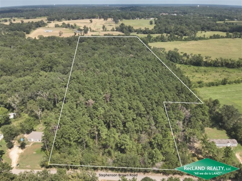 17.08 Ac, Wooded Tract for Home : Lufkin : Angelina County : Texas