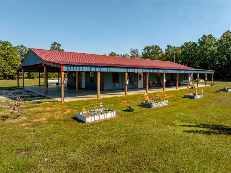 Newly Built 4-Bedroom on 20 Acre : Ash Flat : Sharp County : Arkansas