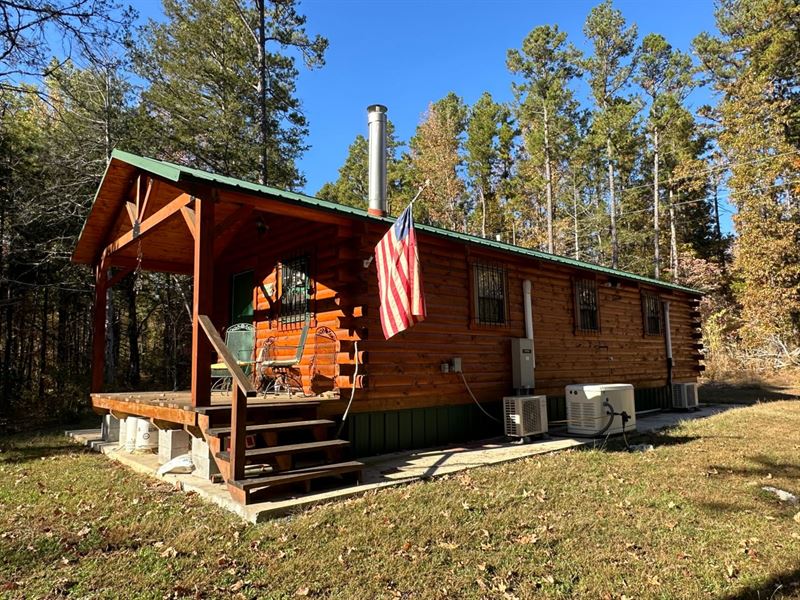 63 Acres, Cabin, Hunters Paradis : Marshall : Searcy County : Arkansas