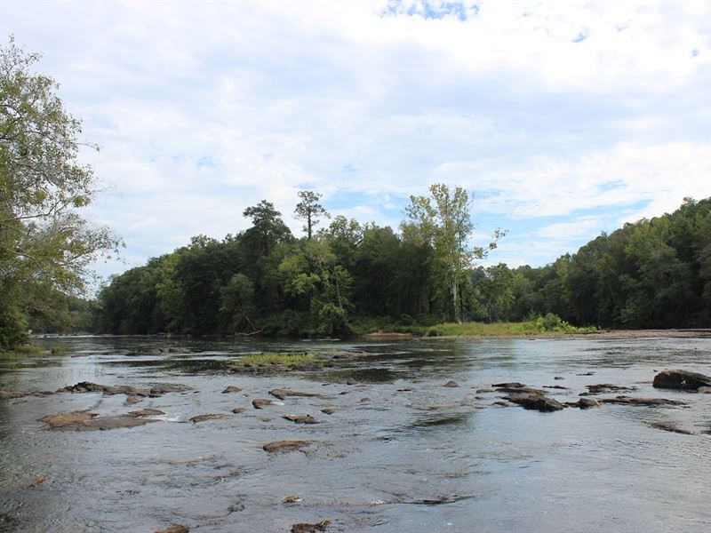 1.2 Miles of Flint River Frontage : Thomaston : Upson County : Georgia