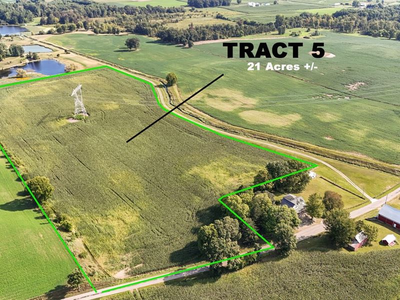 Tract 5 21 Acres Tillable Land : Warsaw : Kosciusko County : Indiana