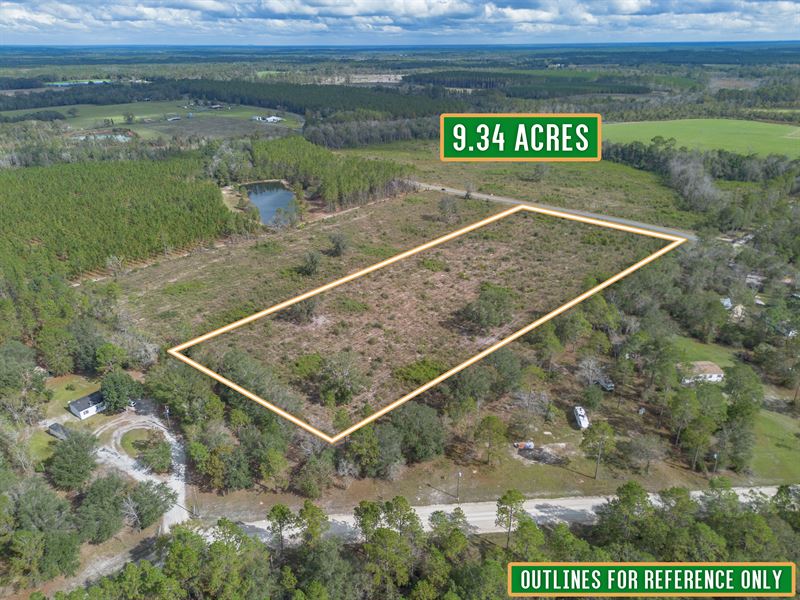 Tract 2 9.341 Acres Saddleclub Rd : Hoboken : Brantley County : Georgia