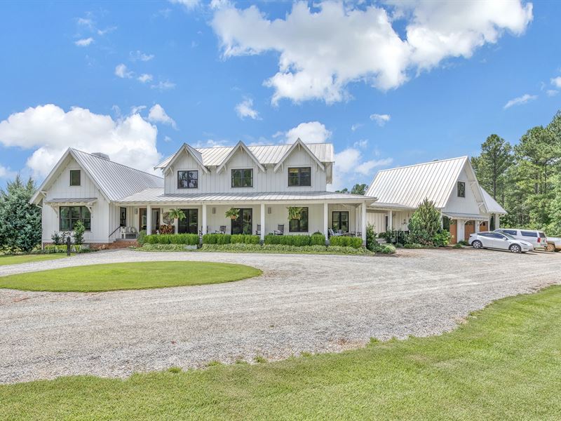 Martin Creek Farm, 10 Acre Estate : Fountain Inn : Greenville County : South Carolina