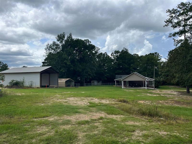 30 Acres with A Home in Wayne Count : Buckatunna : Wayne County : Mississippi