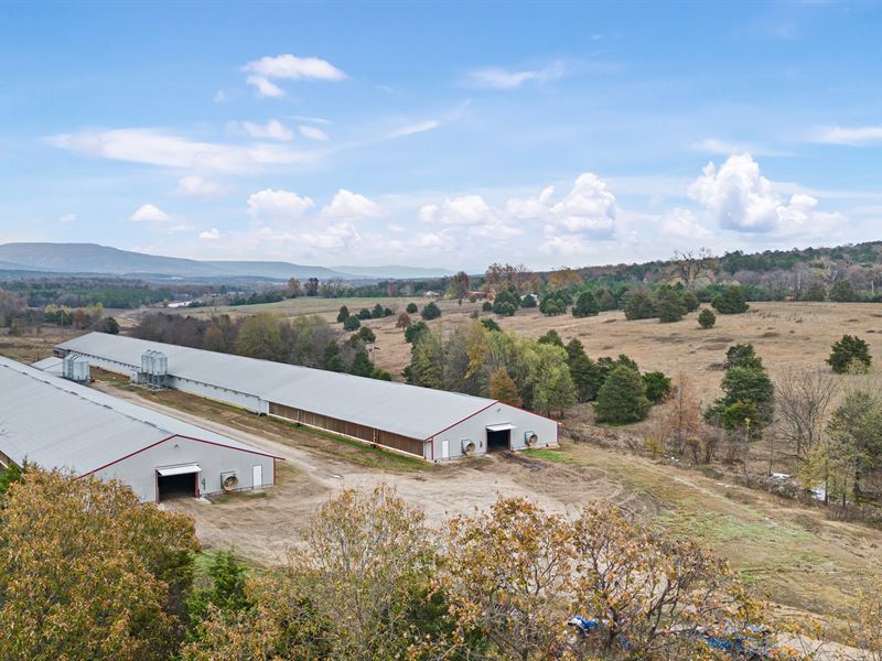 2 House Mega Broiler Farm : Hartman : Johnson County : Arkansas