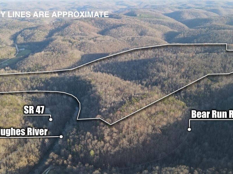 Bear Run Rd, 120 Acres, Ritchie : Elizabeth : Ritchie County : West Virginia