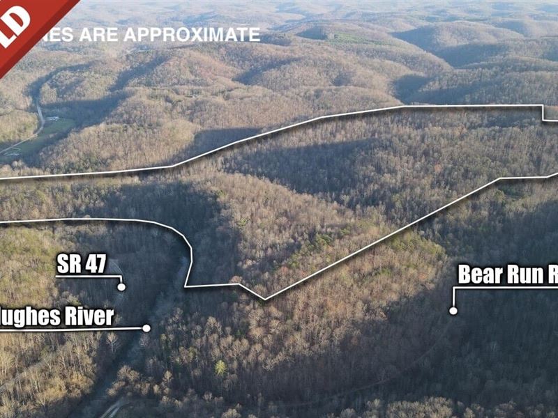 Bear Run Rd, 120 Acres, Ritchie : Elizabeth : Ritchie County : West Virginia