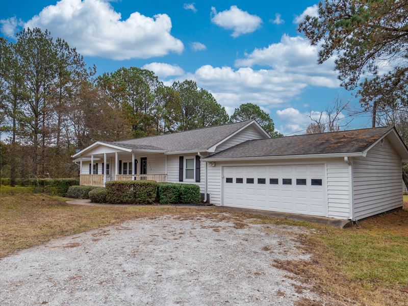 6+ Acres with Home : Social Circle : Walton County : Georgia