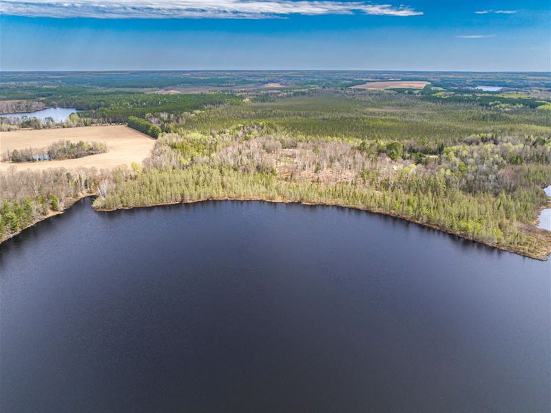 Ten Acres on Second Lake : Stella : Oneida County : Wisconsin