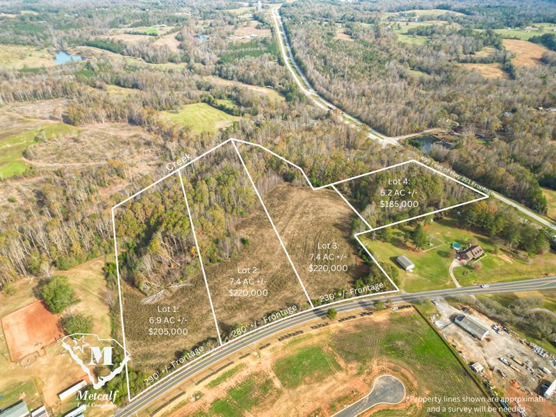 Waddell Mini Farms 5+/- Acre Tract : Woodruff : Spartanburg County : South Carolina