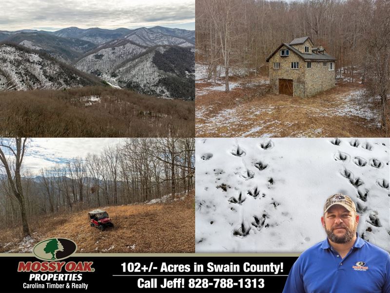 102 Acres in Swain County : Bryson City : Swain County : North Carolina