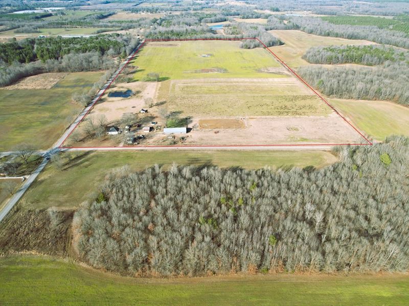 78 Acre County Line Road Farm : Russellville : Franklin County : Alabama