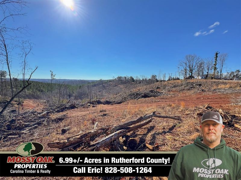 Cleared Lot Outside of Rutherfordto : Rutherfordton : Rutherford County : North Carolina