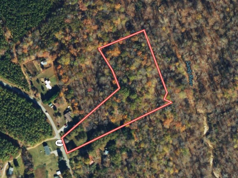 7.851 Acres of Recreational and Res : Callands : Pittsylvania County : Virginia