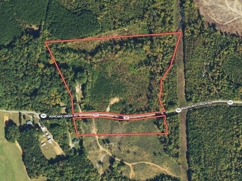 32 Acres of Recreational, Hunting : Scottsburg : Halifax County : Virginia