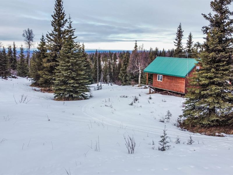 Recreational Cabin in The Caribou : Ninilchik : Kenai Peninsula Borough : Alaska