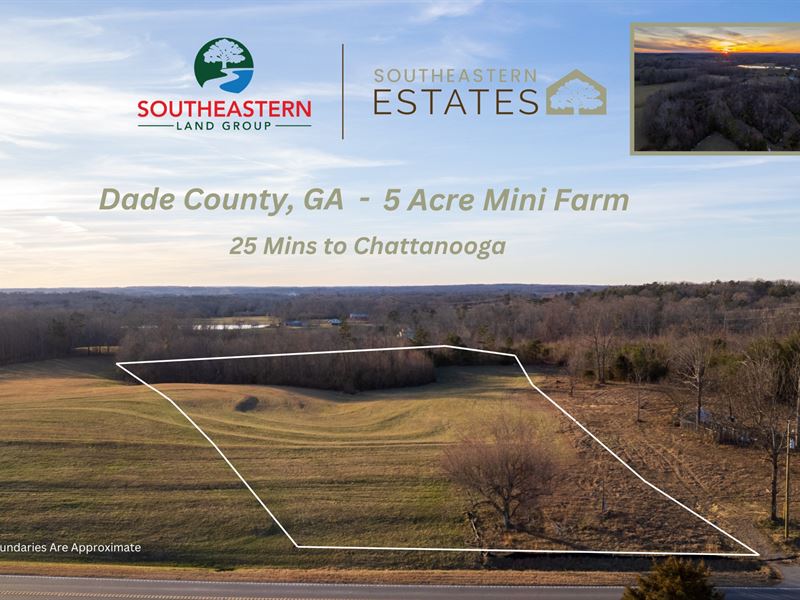 5 Acres Near Chattanooga : Trenton : Dade County : Georgia