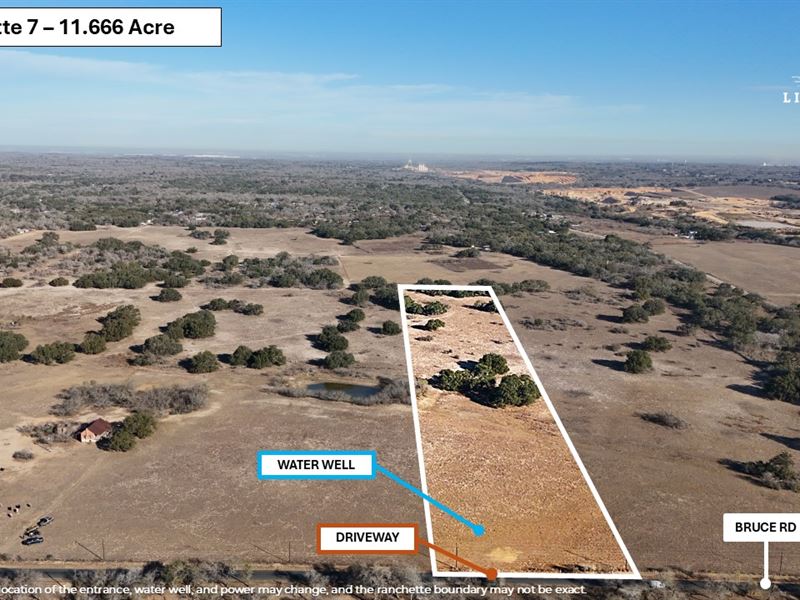 Poteet Tract 7, Only $15K Down : Poteet : Atascosa County : Texas