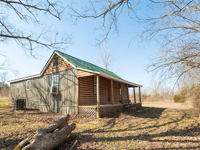 43 Acre Property with Cabin-Styl : Silva : Wayne County : Missouri