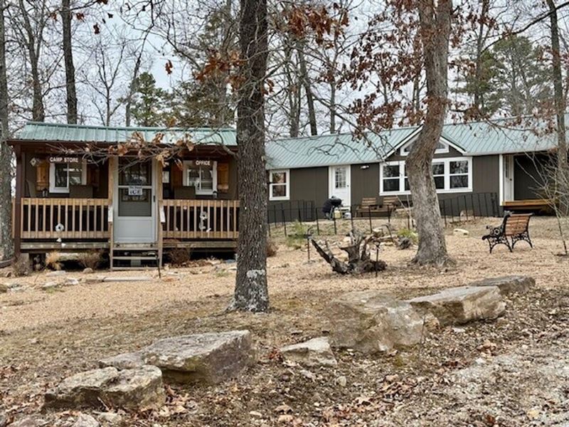 RV Park, Cabins, RV Pads, Inground : Mountain View : Howell County : Missouri